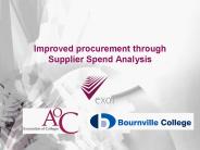 Improved procurement through Supplier Spend Analysis