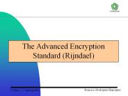 The Advanced Encryption Standard (Rijndael)