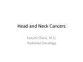 Head and Neck Cancers PowerPoint PPT Presentation
