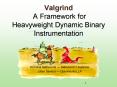 Valgrind A Framework for Heavyweight Dynamic Binary Instrumentation PowerPoint PPT Presentation