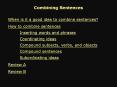 Combining Sentences PowerPoint PPT Presentation