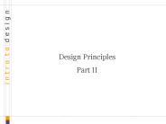 Design Principles