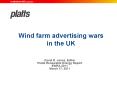 Wind farm advertising wars in the UK PowerPoint PPT Presentation