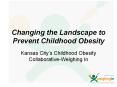 Changing the Landscape to Prevent Childhood Obesity PowerPoint PPT Presentation