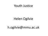 Youth Justice