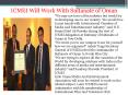 Icmei will work with sultanate of oman