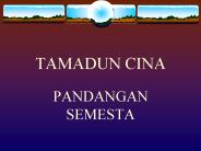 TAMADUN CINA