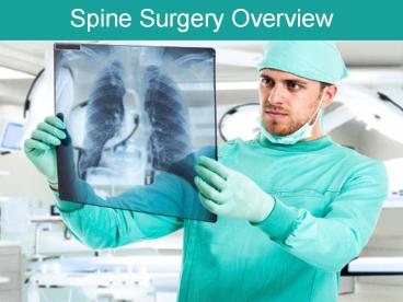 Spine Surgery