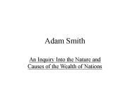 Adam Smith