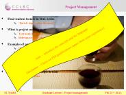 M. Tyndel, Graduate Lecture 