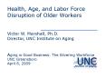 Health, Age, and Labor Force Disruption of Older Workers PowerPoint PPT Presentation