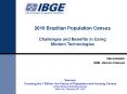 2010 Brazilian Population Census PowerPoint PPT Presentation