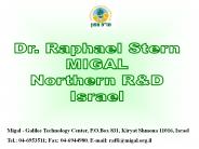 Dr. Raphael Stern
