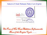 Nature of Heat Release Rate in an Engine