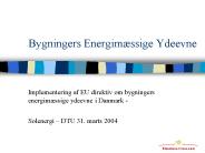 Bygningers Energim