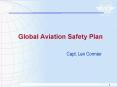Global Aviation Safety Plan PowerPoint PPT Presentation