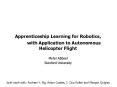 Apprenticeship Learning for Robotics, PowerPoint PPT Presentation