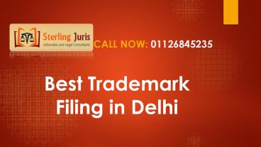 Online Trademark filing in Delhi