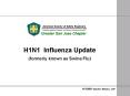 H1N1 Influenza Update (formerly known as Swine Flu) PowerPoint PPT Presentation