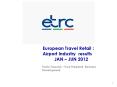 European Travel Retail : Airport Industry results JAN  PowerPoint PPT Presentation
