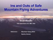 Ins and Outs of Safe Mountain Flying Adventures