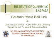 36th ANNUAL CONFERENCE