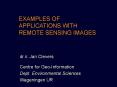 Lectures Remote Sensing PowerPoint PPT Presentation