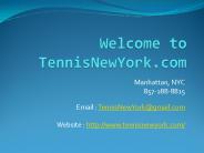 TennisNewYork - NYC Tennis League