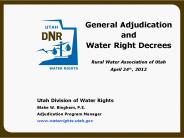 Utah Division of Water Rights