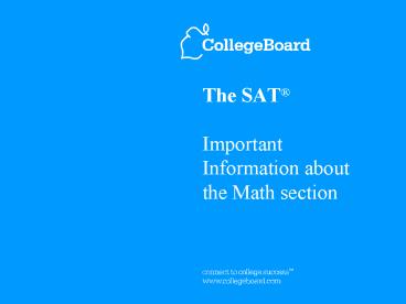 The SAT