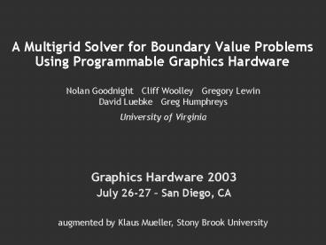 presentation player overlay