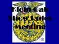 Klein Oak Show Rules Meeting PowerPoint PPT Presentation