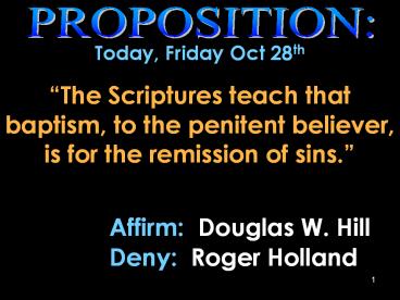 Today, Friday Oct 28th