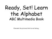 Ready, Set! Learn the Alphabet ABC Multimedia Book