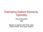 Estimating Distinct Elements, Optimally