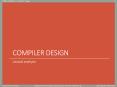 Compiler design PowerPoint PPT Presentation
