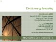 Electric energy forecasting PowerPoint PPT Presentation