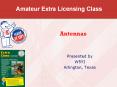 Amateur Extra Licensing Class PowerPoint PPT Presentation