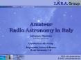 Amateur Radio Astronomy in Italy PowerPoint PPT Presentation