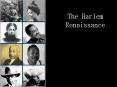 The Harlem Renaissance PowerPoint PPT Presentation