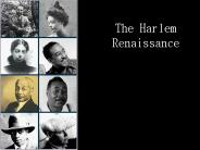 The Harlem Renaissance