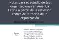 Notas para el estudio de las organizaciones en Am PowerPoint PPT Presentation