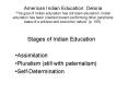 American Indian Education: Deloria  PowerPoint PPT Presentation