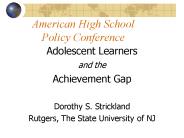 American High School Policy Conference