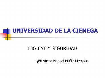 UNIVERSIDAD DE LA CIENEGA