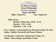 Geology 141