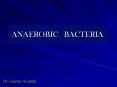 ANAEROBIC  BACTERIA PowerPoint PPT Presentation