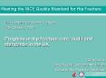 Meeting the NICE Quality Standard for Hip Fracture PowerPoint PPT Presentation