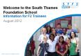 Welcome to the South Thames Foundation School PowerPoint PPT Presentation