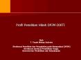 Profil Penelitian Hibah DP2M-DIKTI PowerPoint PPT Presentation